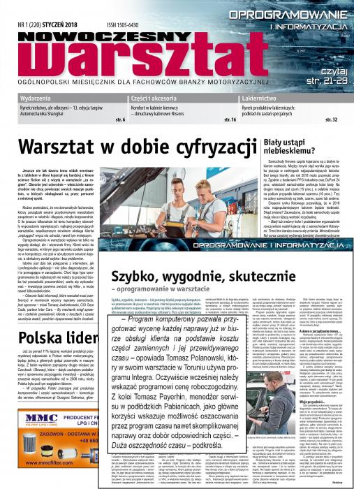 Nowoczesny Warsztat 012018 - Szybko, wygodnie, skutecznie