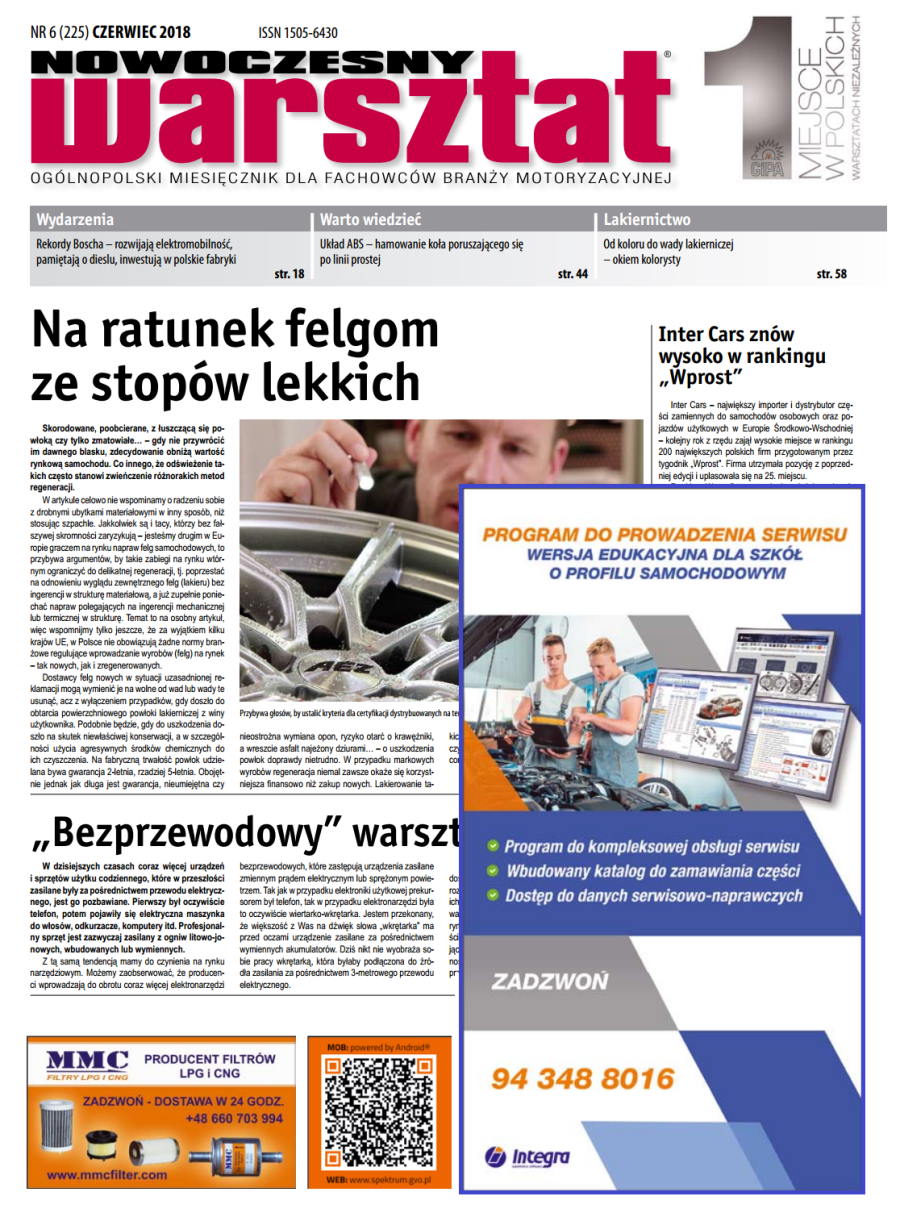 Nowoczesny Warsztat 06/2018 - oprogramowanie dla szkół