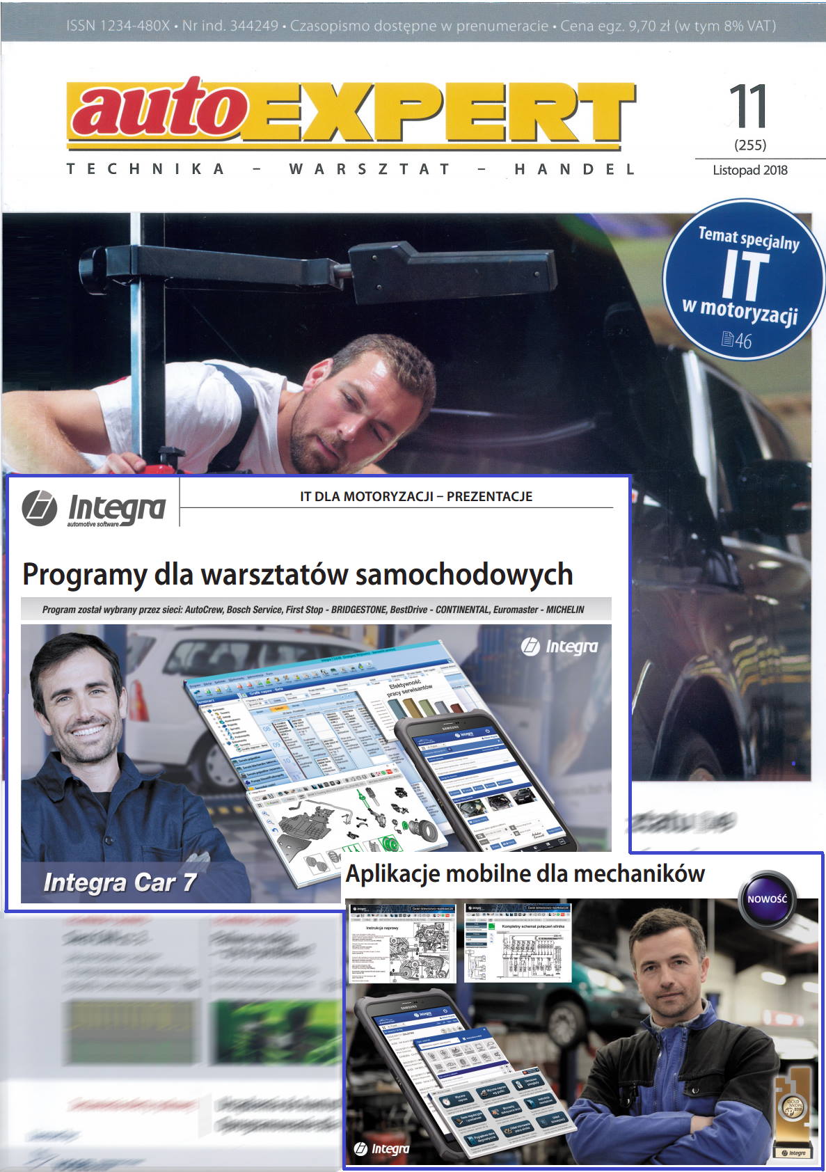 Nowoczesny Warsztat 11/2018 - Zdobycze IT dla warsztatów