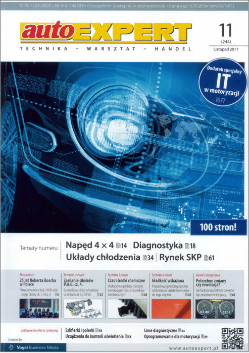 autoExpert 112017 Prezentacja najnowszych systemow