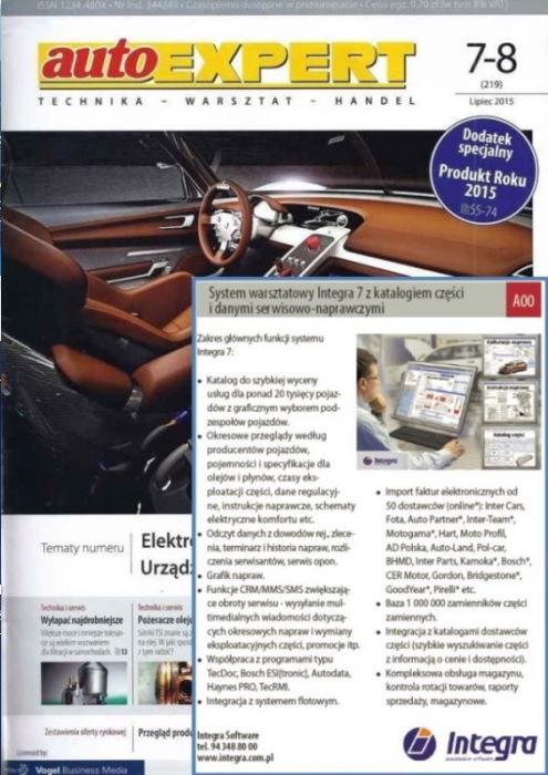 autoExpert 7-8/2015 - Produkt roku 2015