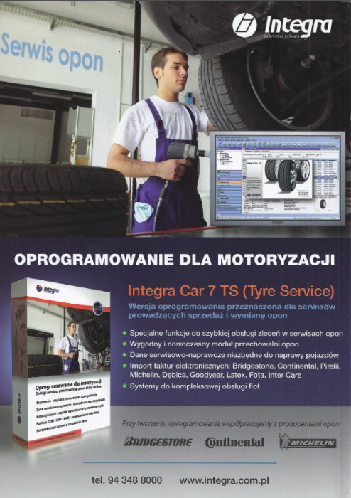 Świat Opon 2162015 - Integra Car 7 TS (Tyre Service)